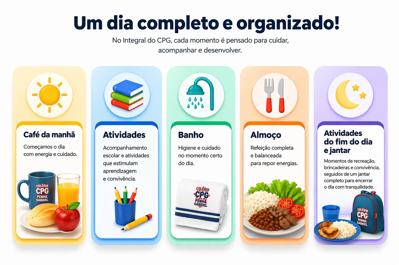 Rotina do Período Integral