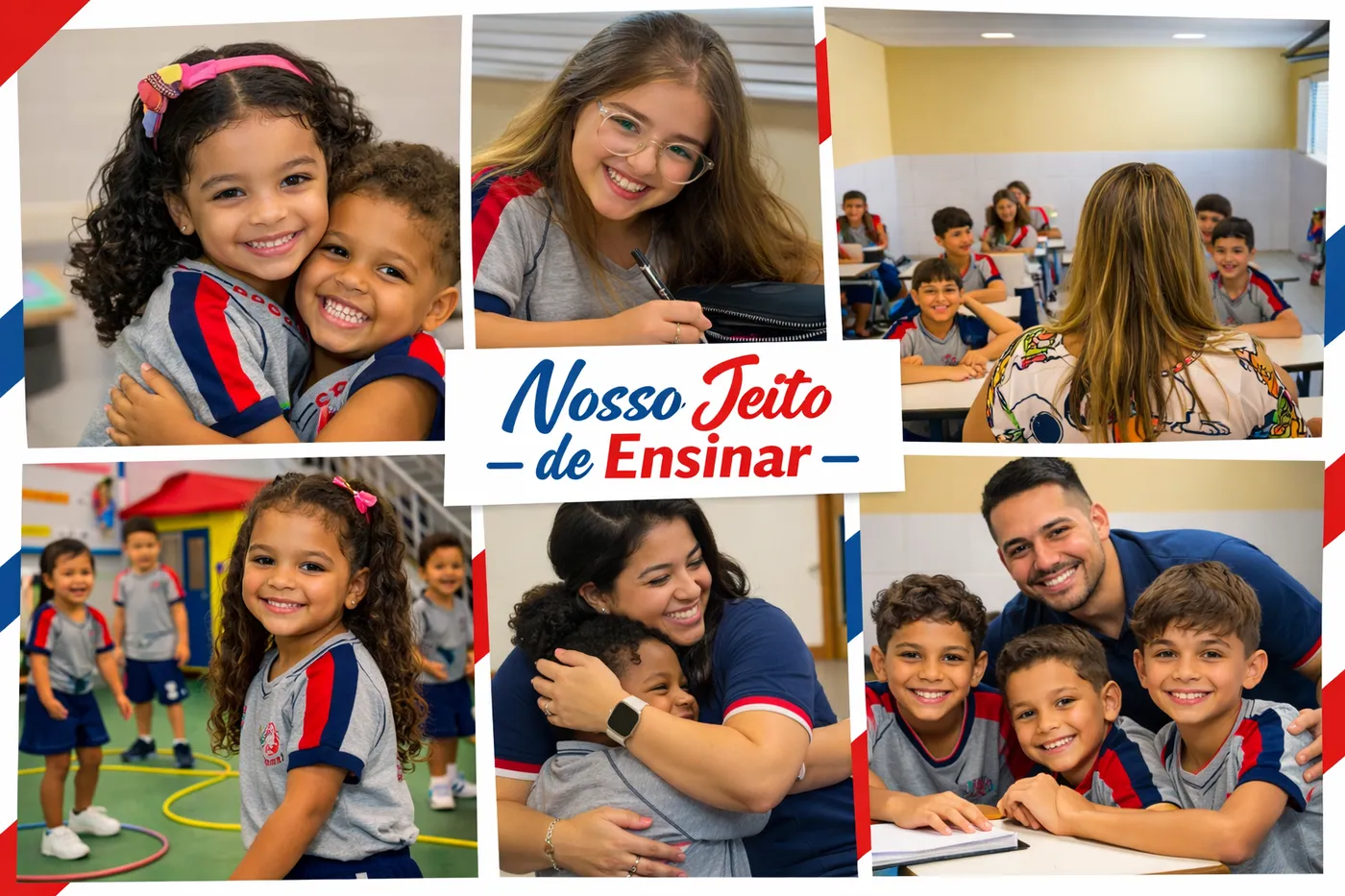 Alunos do Colégio Penha Gabriel em atividades